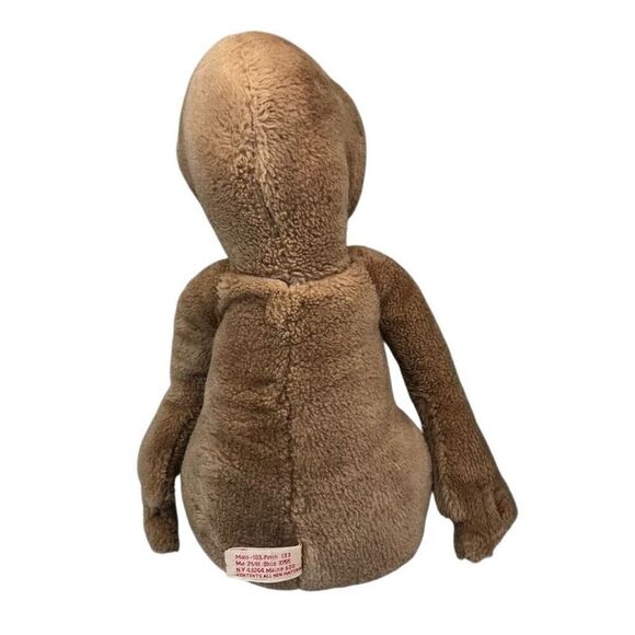 Vintage Showtime Kamar ET Plush Toy Kids 12" Brown 1982 Stuffed Alien VG Cond. - Picture 4 of 10